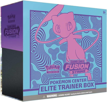 Pokemon TCG Sword & Shield Fusion Strike Pokemon Center Elite Trainer Box Set