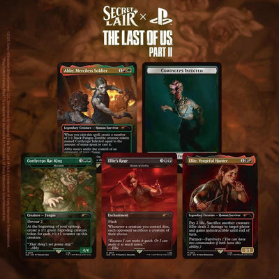 Magic: The Gathering TCG Secret Lair X The Last of Us Part II - Non-Foil Edition