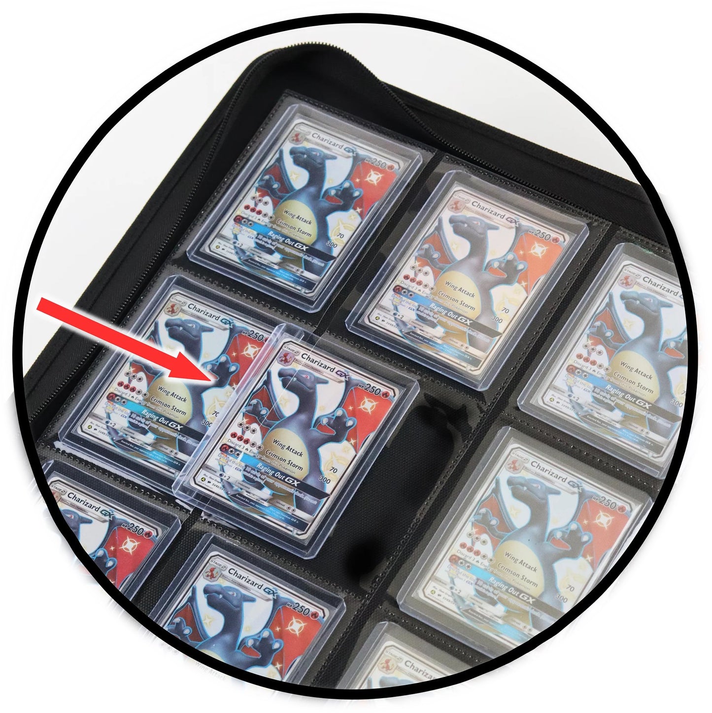 TopDeck Top Loader Binder for 216 Cards, 9 Pocket Side Loading Trading Card Album, Premium PU Leather Binder with Zipper, Acid-Free Non-PVC Pages, Compatible with Standard Toploaders for Sports & TCG Cards (PREORDER - Release Date July 2026)