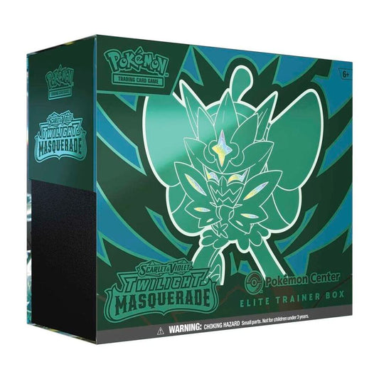 Pokemon TCG Scarlet and Violet Twilight Masquerade Pokemon Center Elite Trainer Box sealed