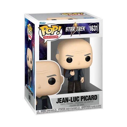 Star Trek Picard Funko Pop! Television 4-Pack Bundle – Includes Jean-Luc Picard, Seven of Nine, Jack Crusher, and Raffi Musiker Collectible Vinyl Figures (PRE-ORDER)