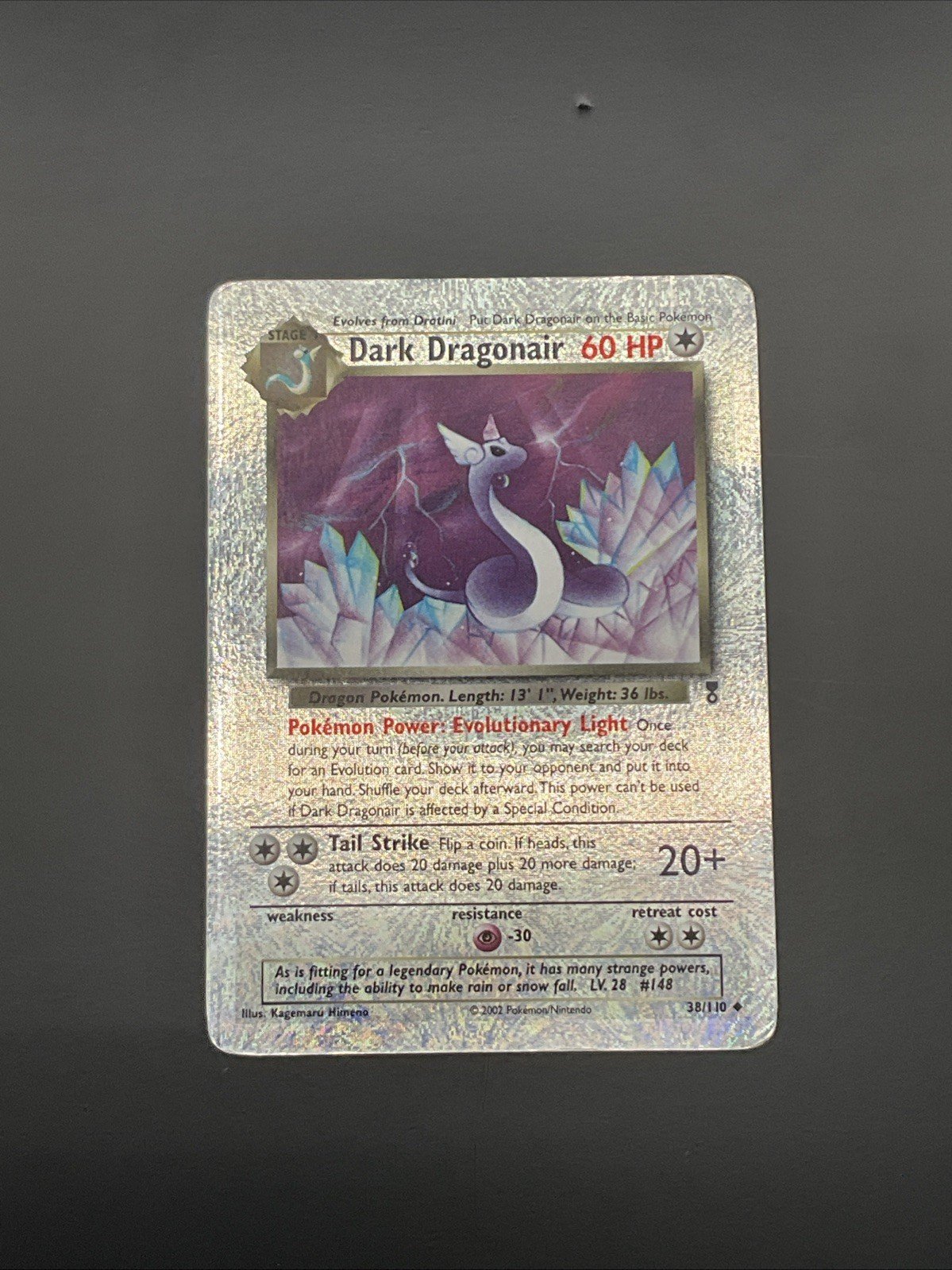 Pokémon TCG Dark Dragonair 38/110 Legendary Collection Reverse Holo
