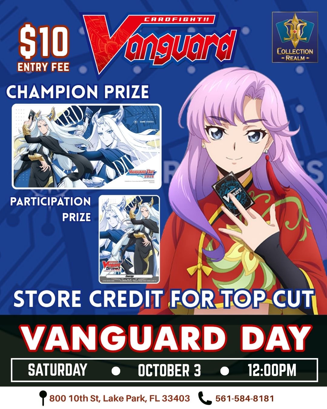 Cardfight!! Vanguard Day – October 3, 2026 (Saturday 12:00 PM)