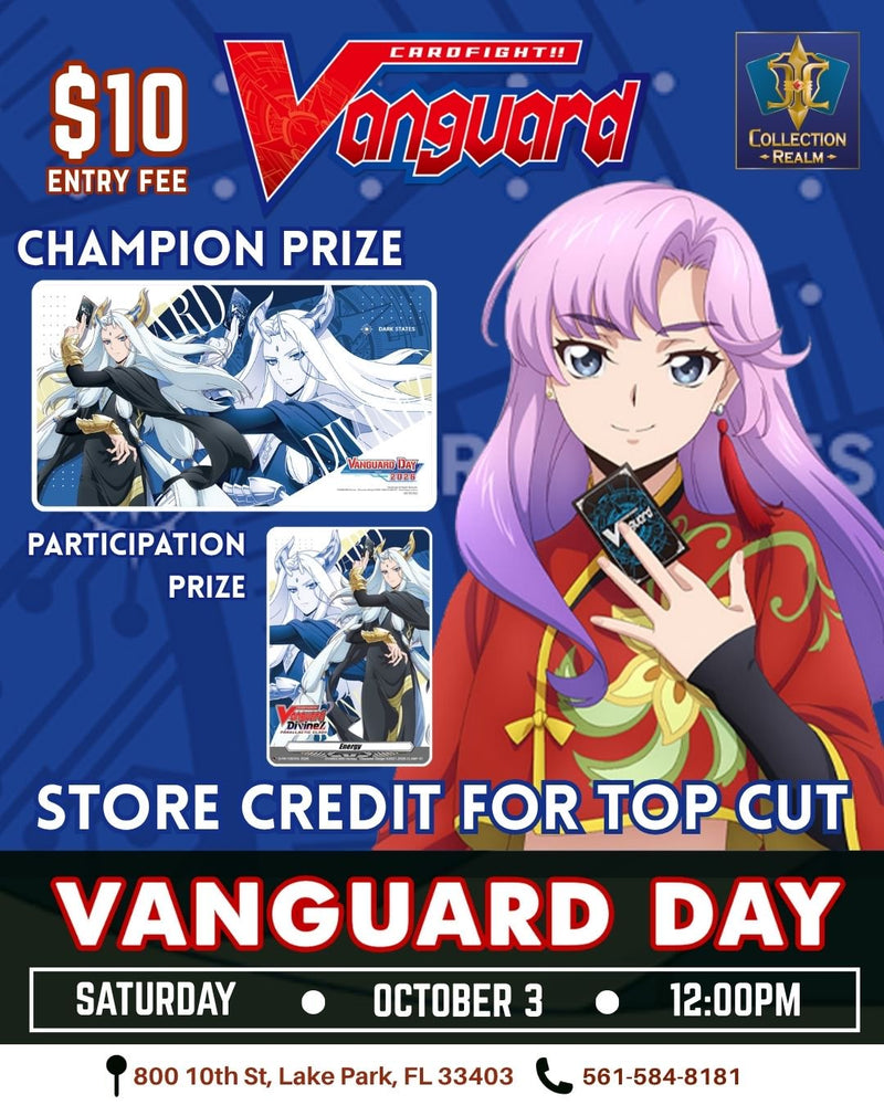 Cardfight!! Vanguard Day – October 3, 2026 (Saturday 12:00 PM)