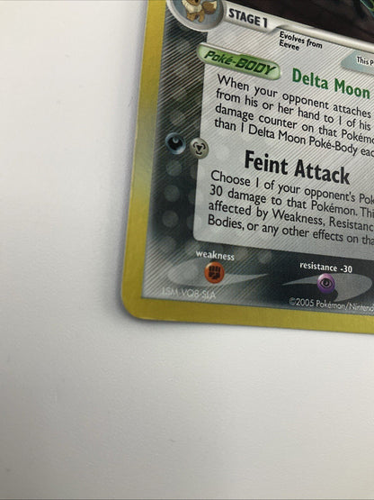 Pokemon Umbreon Reverse Holo Stamped Rare Card 17/113 EX Delta Species NM