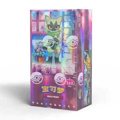 Pokemon TCG Chinese Gem Pack Vol. 5 Slim Booster Box Chinese Pokemon Trading Cards Display
