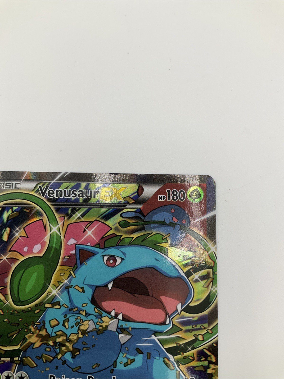 Pokémon TCG Venusaur EX Black Star Promo Full Art Holo XY123 English LP