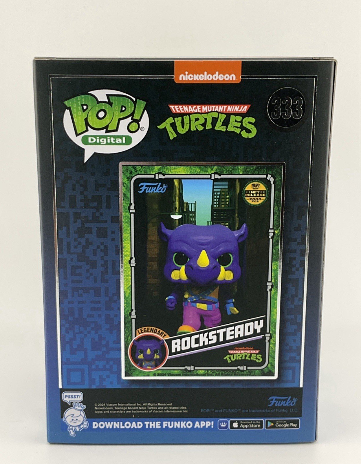 Funko Pop! Vinyl: Teenage Mutant Ninja Turtles - Rocksteady 2000pcs #333