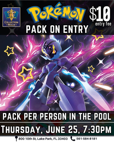Pokémon TCG Tournament – June 25, 2026 (Thursday 7:30 PM)