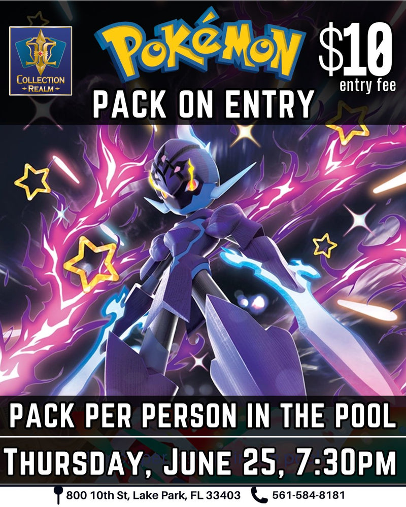 Pokémon TCG Tournament – June 25, 2026 (Thursday 7:30 PM)