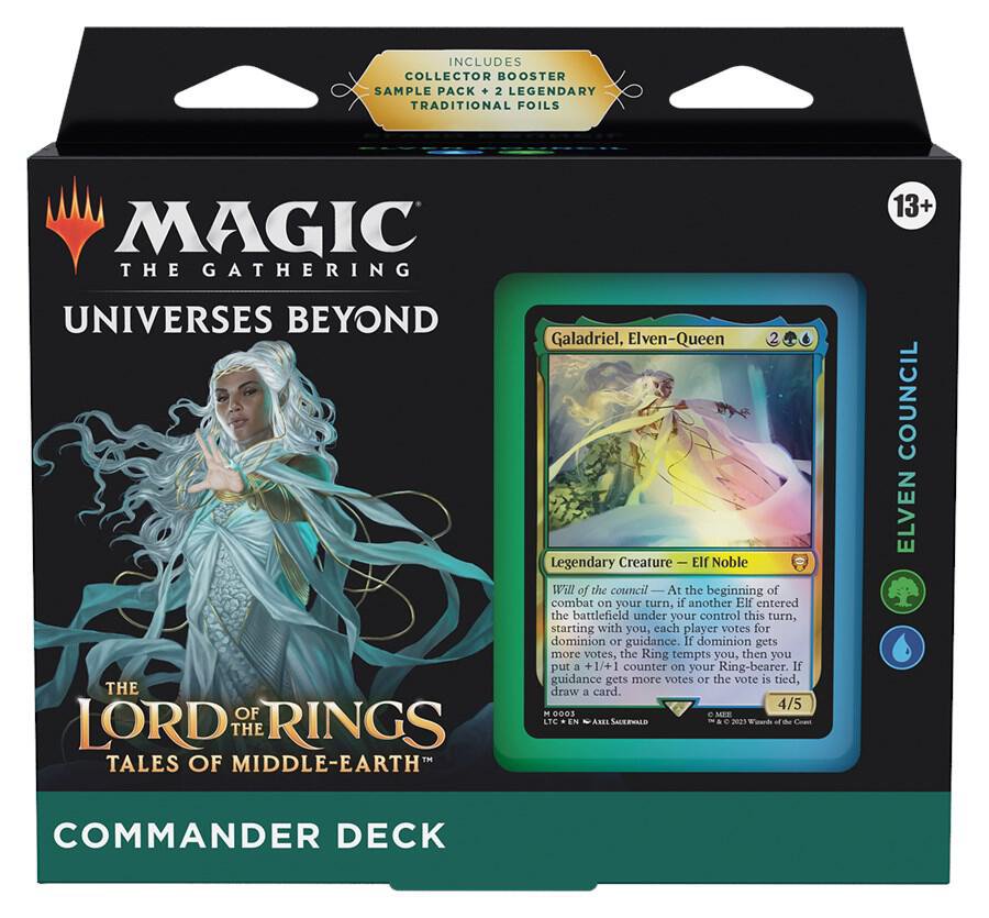 mtg lotr card The Lord of The Rings Tales of Middle Earth - Commander Deck