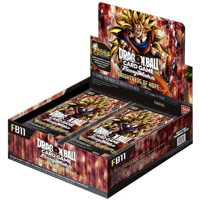 Dragon Ball Super Card Game Fusion World FB11 Brightness of Hope Booster Box 24 Packs