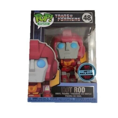 Funko Pop! Digital Transformers Hot Rod #48 Physical Pop LE 1550 - Fast Shipping