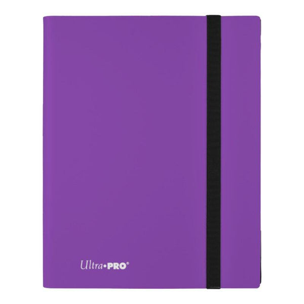 Ultra Pro 9 Pocket Purple Binder album for trading cards holding 360 sleeved cards