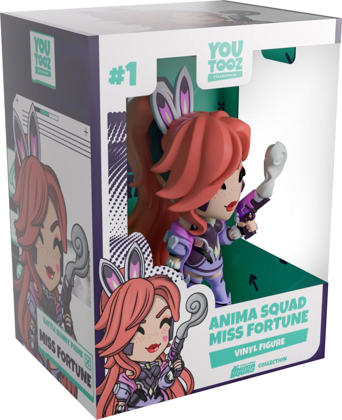 Anima Squad Miss Fortune Youtooz League of Legends Collection - Approx. 5.1" Collectible Vinyl Figure #1 with Window Display Box (PRE-ORDER)