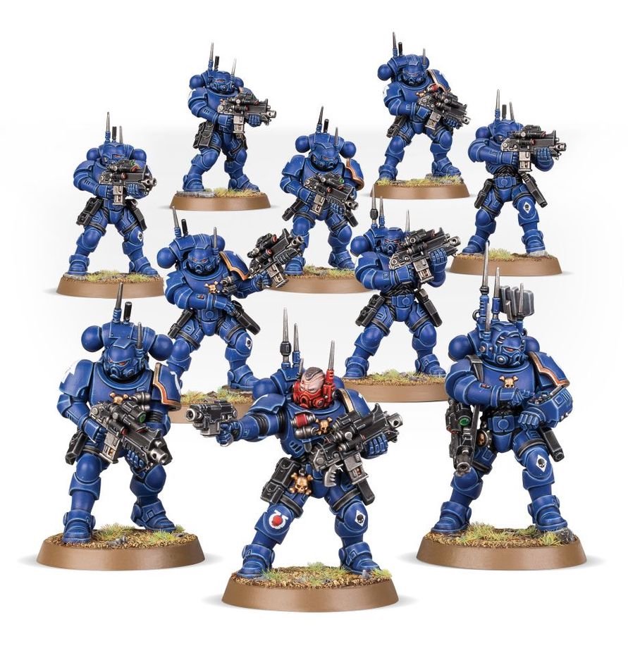 Warhammer 40,000 Space Marines Primaris Infiltrators Squad (10 Models) | Infiltrators or Incursors Kit | Phobos Armour Elite Stealth Infantry Miniatures Set