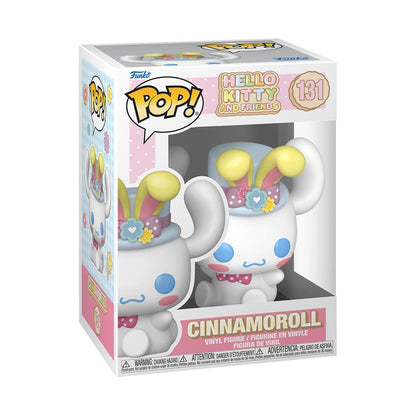 Cinnamoroll (Cookie) #131 Funko Pop! Hello Kitty and Friends Spring - Approx. 3 1/2" Collectible Vinyl Figure Bundled with Display Box Protector Case