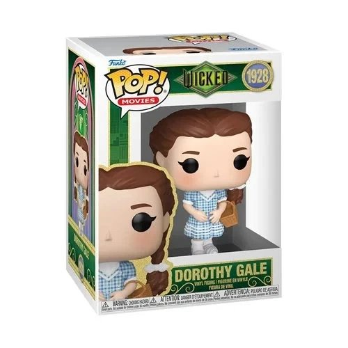 Wicked: For Good Funko Pop! Movies - Set of 4 (Elphaba #1925, Glinda in Blue Gown #1926, Scarecrow #1927, and Dorothy Gale #1928) Collectible Vinyl Figures - Estimated Arrival: Sept. 2025 (PRE-SALE)