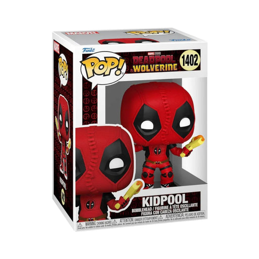 Kidpool Funko Pop! Deadpool & Wolverine - Collectible 3 3/4" Bobblehead Figure #1402 with Display Box Protector Case (PRE-ORDER)