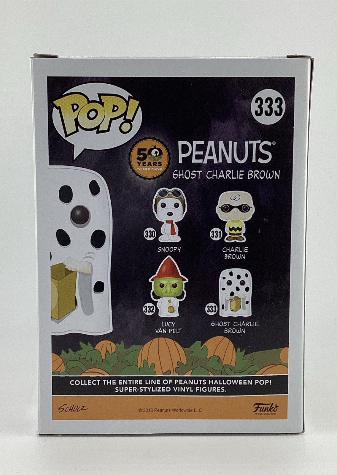 Funko Pop! Vinyl: Peanuts - Charlie Brown (Ghost)  #333