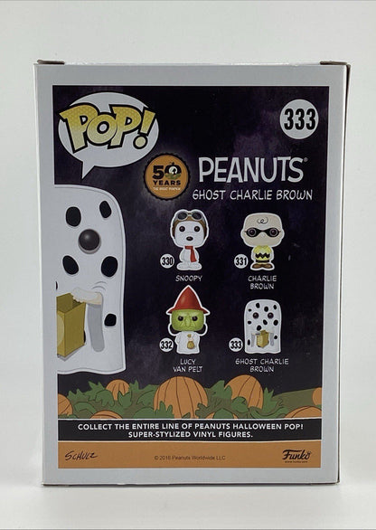 Funko Pop! Vinyl: Peanuts - Charlie Brown (Ghost)  #333