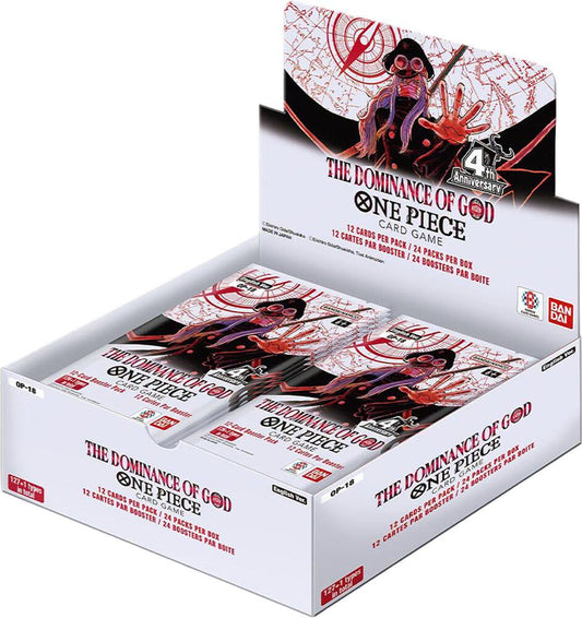 One Piece Card Game OP-18 Booster Box One Piece Card Game OP-18 Booster Box Sealed TCG Display Packs Anime Collectible Trading Cards for Players Collectors and Deck Building (PREORDER - Release Date Nov. 20, 2026)
