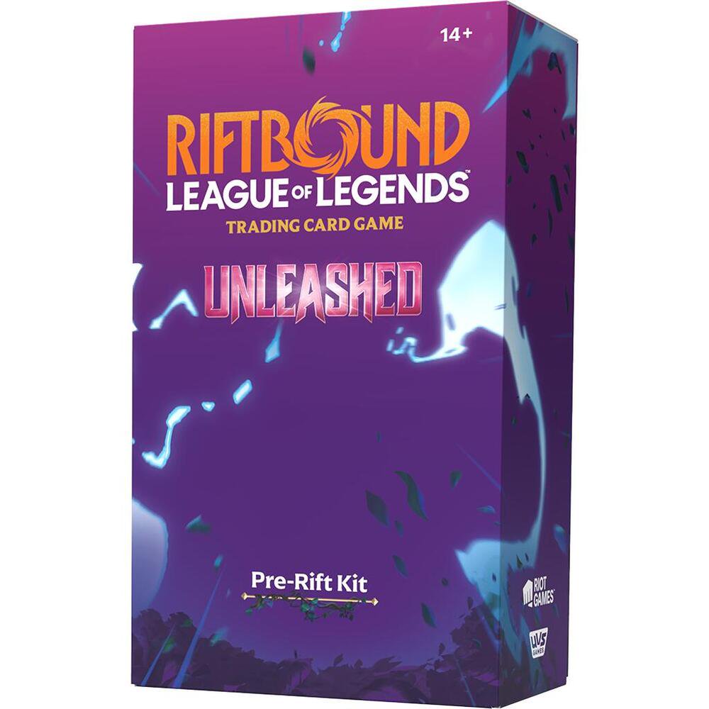 Riftbound League of Legends Trading Card Game Unleashed Pre Rift Kit Collection Set