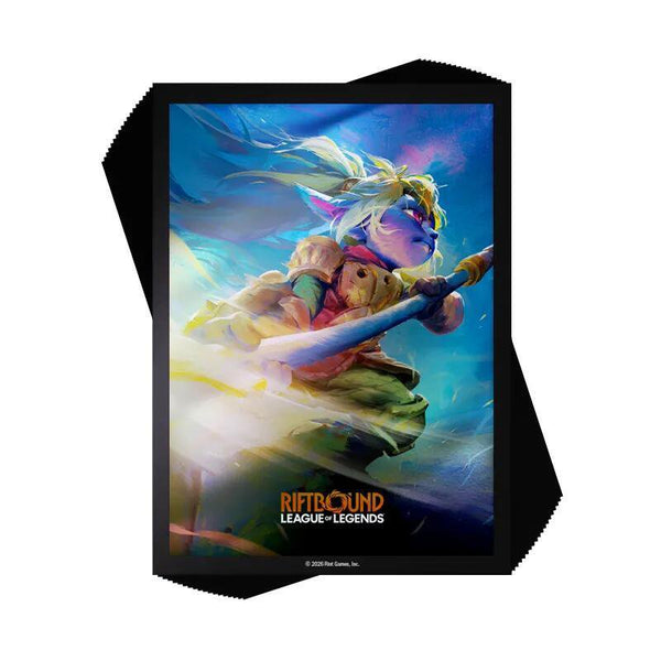Riftbound Poppy trading card sleeves