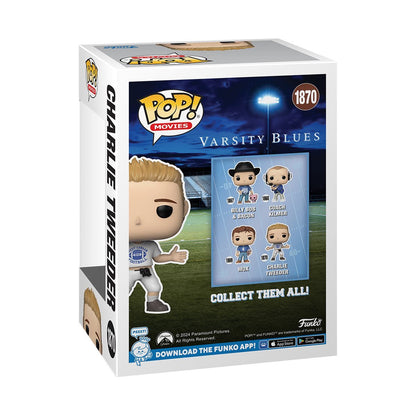 Charlie Tweeder Funko Pop! Varsity Blues - Approx. 4" Collectible Vinyl Figure #1870 with Window Display Box