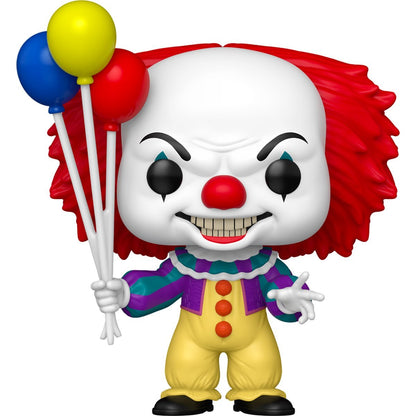 Pennywise (1990) #1834 Funko Pop! IT The Movie - Approx. 4 1/2" Collectible Vinyl Figure Bundled with Display Box Protector Case - Estimated Arrival: Nov. 2025 (PRE-SALE)