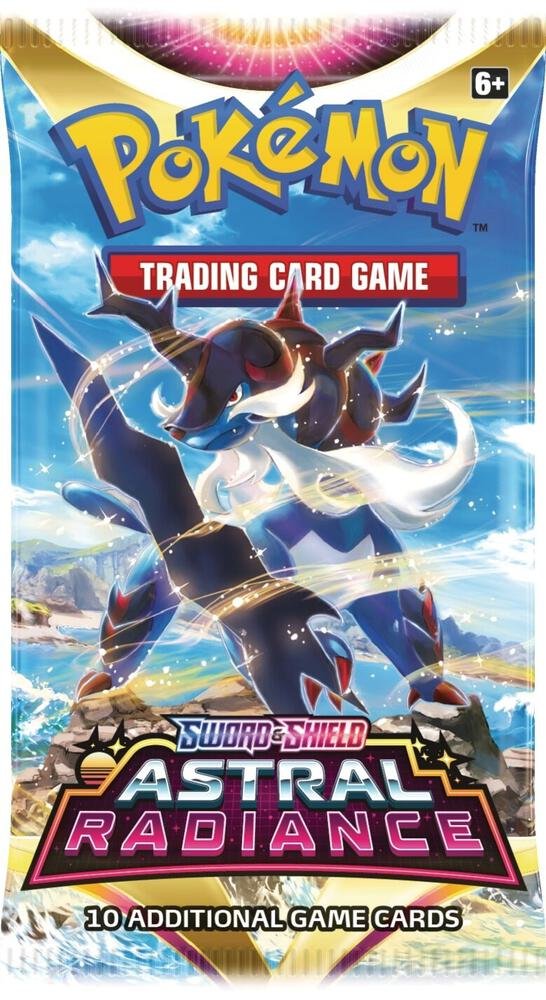 Pokemon TCG Sword & Shield Astral Radiance Booster Pack Unsleeved