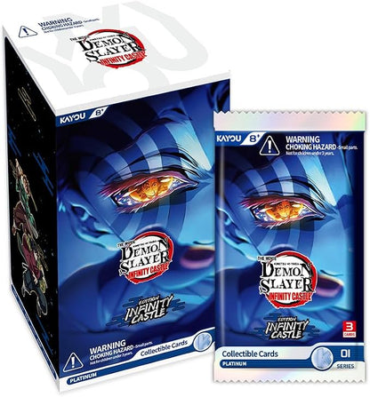 Demon Slayer Infinity Castle Booster Box, Trading Cards TCG Card Game Booster Box, Anime Cards Collectibles, Demon Slayer Trading Cards, Booster Packs for Collectors and Fans