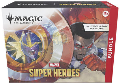 Magic: The Gathering Marvel Super Heroes Bundle Trading Card Game Collectible Box Set with Booster Packs, Collector Booster Accessories, TCG Trading Cards, Card Deck and Display
