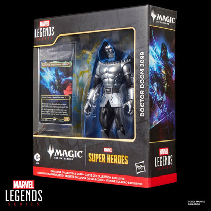 Marvel Legends Series Doctor Doom 2099 6-Inch Action Figure with 8 Accessories and Exclusive Foil Magic: The Gathering Card, Collectible Figure for Marvel Fans and MTG Collectors (PREORDER - Release Date October 2026)