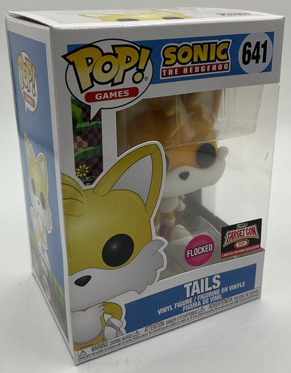 Funko Pop! Vinyl: Sonic the Hedgehog - Tails (Flocked) - Target (Exclusive) #641