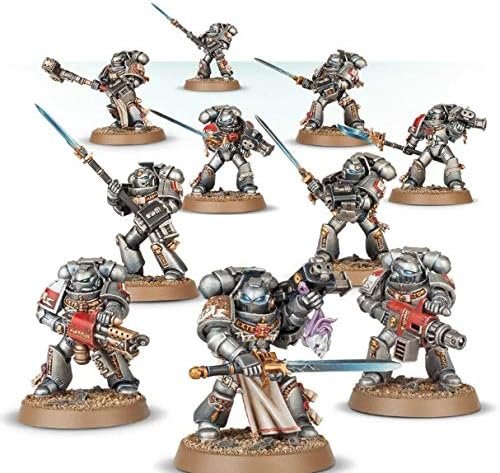 Warhammer 40,000 Grey Knights Strike Squad - 10 Miniatures