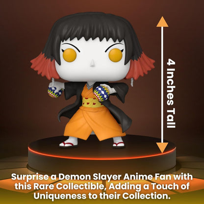 Susamaru Funko Pop! Demon Slayer - Glow Chase Limited Edition Vinyl Figure #1409 with  Window Display Box