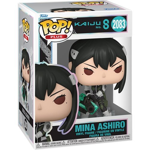 Mina Ashiro #2083 Funko Pop! Plus Kaiju No. 8 - Set of 2 (Chase and Common) Collectible Vinyl Figures