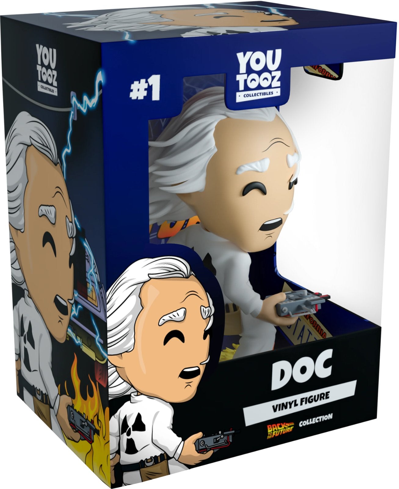 Doc Youtooz Back to the Future Collection - Approx. 4.5" Collectible Vinyl Figure #1 with Window Display Box (PRE-SALE)