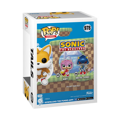 Tails Funko Pop! Games Sonic The Hedgehog - 1 in 6: CHANCE OF CHASE - Approx. 4.9" Collectible Vinyl Figure #978 with Window Display Box