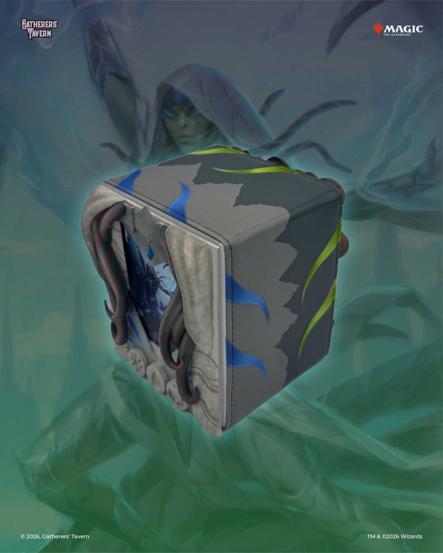 Reality Fracture Vraska Domaru Finest Box – Fractured Reality Collectible, Alternate World Design, Sculpted Details, Tactile Finish, Display Piece for Collectors (PREORDER - Release Date December 30, 2026)