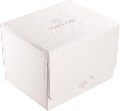 GameGenic Sidekick XL Deck Box 100 Plus Cards White Trading Card Storage Case
