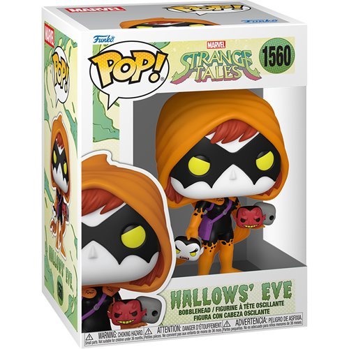Hallows' Eve #1560 Funko Pop! Marvel Strange Tales - Approx. 4" Collectible Vinyl Figure Bundled with Display Box Protector Case - Estimated Arrival: Sept. 2025 (PRE-SALE)