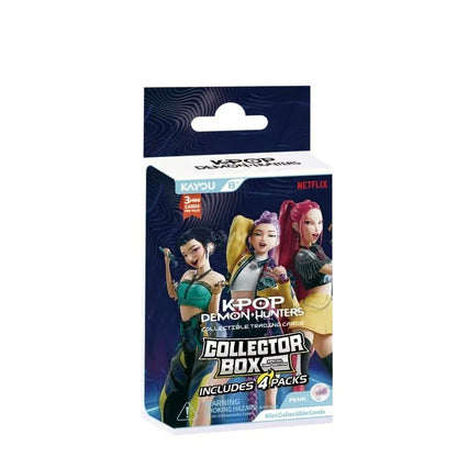 Kayou KPop Demon Hunters Special Mini Edition Collector Box 4 Packs Trading Cards