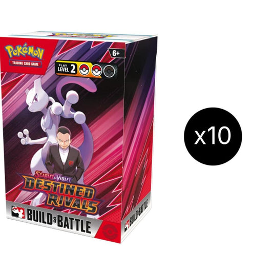 Pokémon TCG Scarlet & Violet Destined Rivals Build & Battle Box Play Level 2