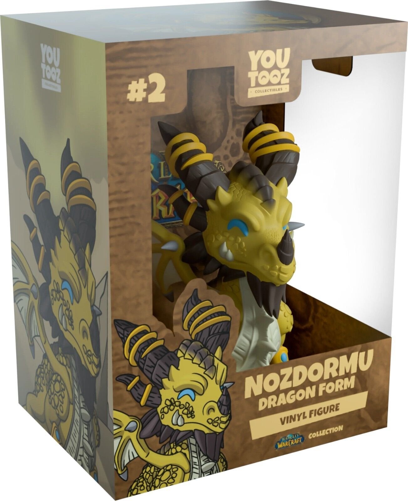 Nozdormu Dragon Form Youtooz World of Warcraft Collection - Approx. 4.3" Collectible Vinyl Figure #2 with Window Display Box (PRE-ORDER)