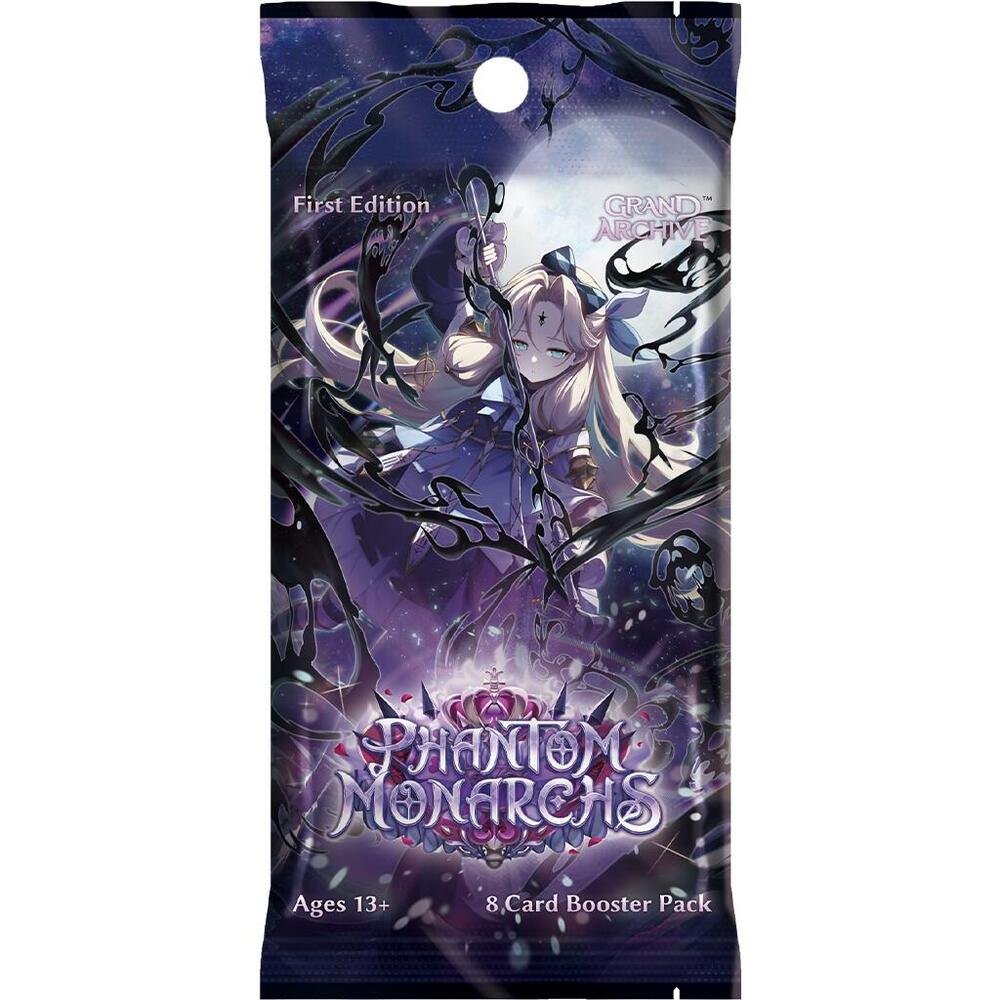 Grand Archive TCG: Phantom Monarchs First Edition Booster Pack - Estimated Arrival: Jan. 2026 (PRE-ORDER)