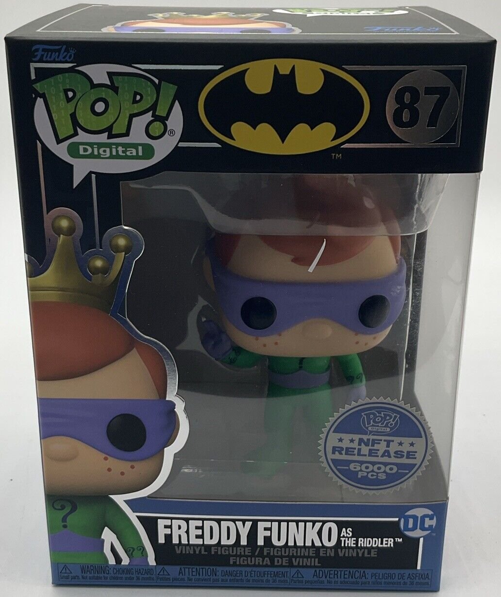 Funko Pop! Vinyl: DC Universe - Freddy Funko as the Riddler #87 (Digital Pop!)
