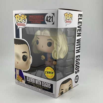 Funko Pop! Vinyl: Stranger Things - Eleven with Eggos (Chase) #421