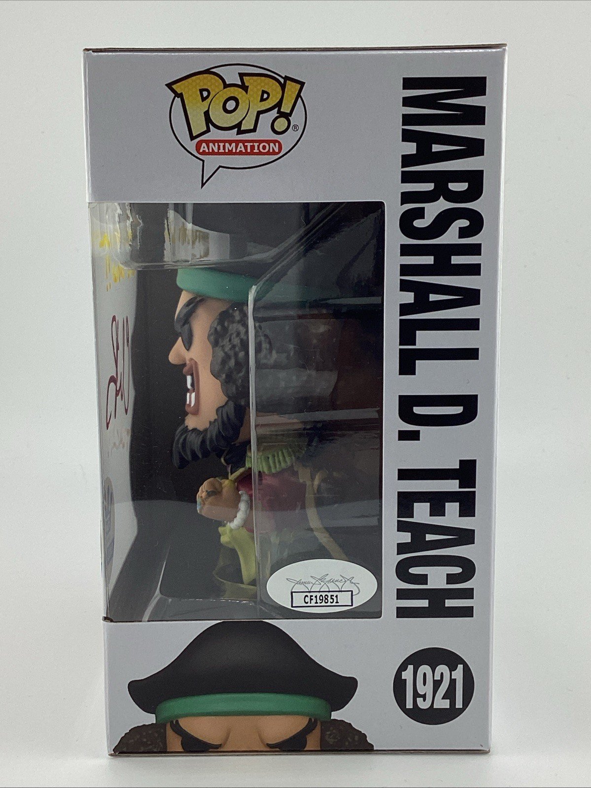 Funko Pop! One Piece - Marshall D. Teach - Funko Excl Signed Chris R #1921